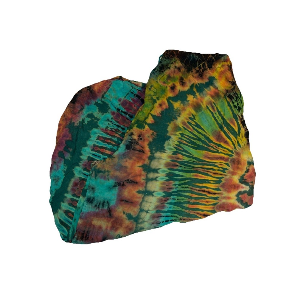 Culture Shop Pants Bohemian Hippie Tie-dye Women's Harem Stretch. One Of A Kind.